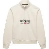 Superdry Sudadera Con Media Cremallera Athletic Essential Graphic
