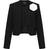 Faina Blazer 'Festive' negro / blanco