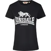 Lonsdale Camiseta ' COMBE ' negro / blanco