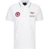 19V69 Italia Camiseta 'Emilio' verde / rojo / blanco