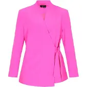 Faina Blazer rosa neón
