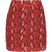 Faina Falda 'Festive' rojo / rojo claro / negro