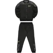 TAPOUT Chándal 'Roots Taptrack' azul oscuro / verde / negro