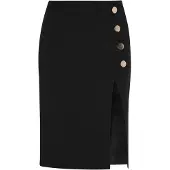 Faina Falda 'Festive' negro