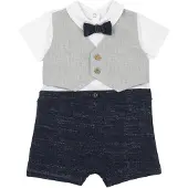Chicco Mono azul oscuro / gris claro / blanco