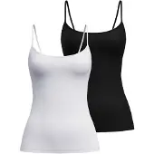 Calida Camiseta térmica 'Sleek Skin' negro / blanco