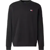 Tommy Hilfiger Sudadera 'Tommy Badge' navy / rojo vivo / negro / blanco