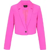 Faina Blazer 'Festive' rosa neón