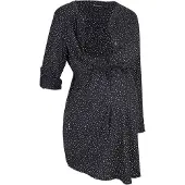 Bonprix Vestido navy / blanco