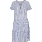 Bonprix Vestido añil / blanco