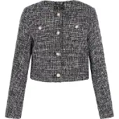Faina Blazer 'Festive' negro / blanco