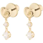 Swarovski Pendientes oro