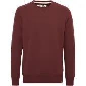 !Solid Sudadera rojo vino
