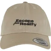 Mister tee Gorra 'Escape From Reality' piedra / negro