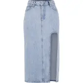 DEF Falda 'Queens' azul denim