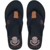Tommy Hilfiger Sandalias de dedo marino / sepia / rojo