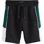 Next Pantalón esmeralda / negro / blanco