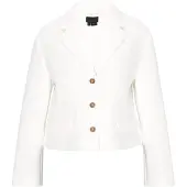 Dreimaster Klassik Blazer offwhite