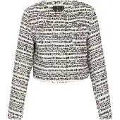 Faina Blazer negro / blanco