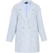 Faina Blazer azul cielo