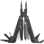 Leatherman Wave Alpha Obsidian 833334 Black DLC MagnaCut, Black G10, multiherramienta