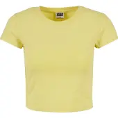 Urban Classics Camiseta amarillo claro