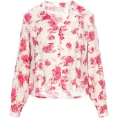 Usha Blusa marfil / rosa / pitaya