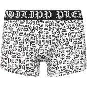 Philipp Plein Calzoncillo boxer negro / blanco