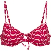 LASCANA Top de bikini rosa / blanco