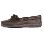 Minnetonka Mocasines 'KILTY' marrón oscuro