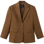 Mango Blazer caramelo