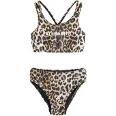 SmALLSAINTS Bikini marrón claro / negro / blanco