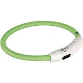 Trixie USB Flash Light Ring - XS/S - Verde