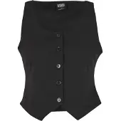 Urban Classics Chaleco para traje negro
