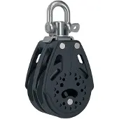 Harken Bloque De Doble Trinquete Para Cabo 57 Mm