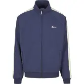 Karl kani Sudadera con cremallera navy / blanco lana