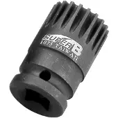 Super B , herramienta para adaptadores de vasos para llaves dinamométricas, color negro, talla única