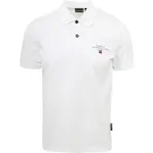 Napapijri Camiseta 'ELBAS' azul / rojo / negro / blanco