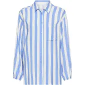 s.Oliver Camiseta para dormir azul oscuro / blanco