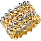 Giorgio Martello Milano Anillo oro / plata