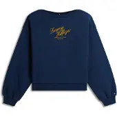 Tommy Hilfiger Sudadera azul oscuro / amarillo