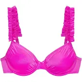 LASCANA Top de bikini fucsia
