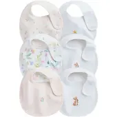Next Babero azul claro / rosa pastel / blanco