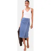 Lipsy Falda azul denim