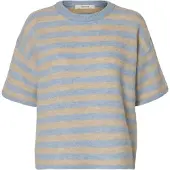Selected Jersey 'SLFLulu' camelo / beige claro