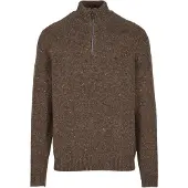 FYNCH-HATTON Jersey 'Donegal' marrón moteado