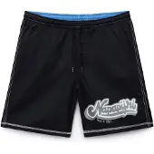 Napapijri Bermudas 'Zinc' gris / negro / offwhite