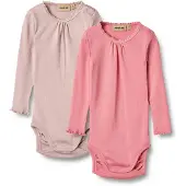 Wheat Pijama entero/body 'Lotta' talco / rosa claro