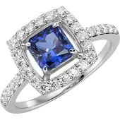 Giorgio Martello Milano Anillo azul / plata / transparente
