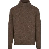 FYNCH-HATTON Jersey 'Donegal' marrón oscuro